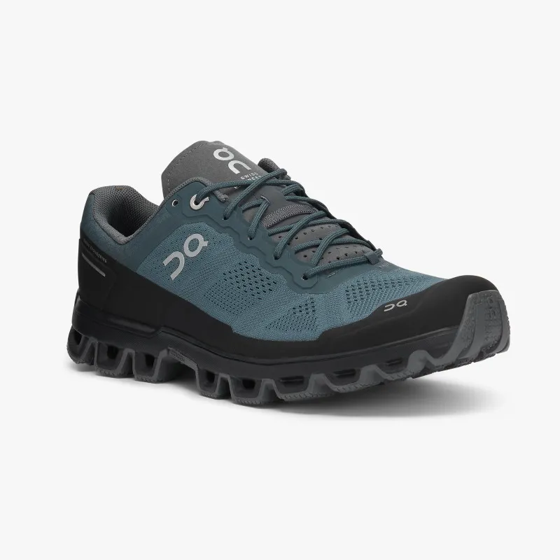2019 On Running Cloudventure Mens Shadow/Rock-4