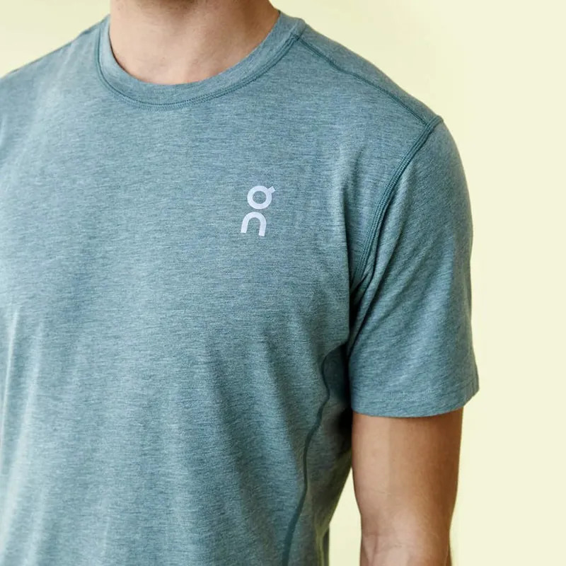 2018 On Running Comfort T-Shirt Mens Forest-1