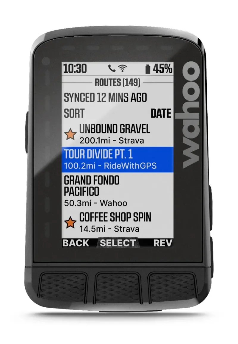 Wahoo ELEMNT ROAM V2 GPS Bicycle Computer in Black-4