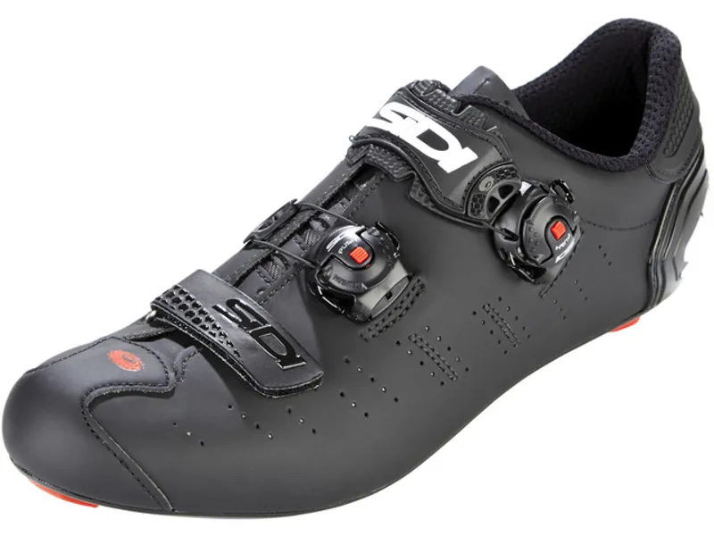 2019 Sidi Ergo 5 Mega Fit Mens Road Cycling Shoe Matt Black-1