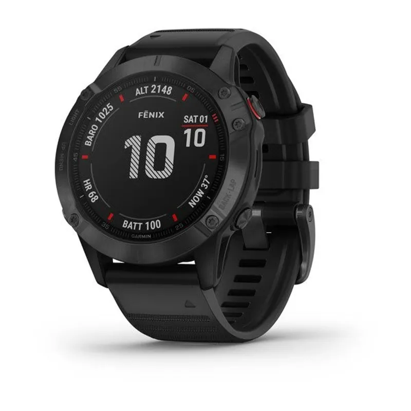 Garmin Fenix 5S Premium Multisport GPS Watch 42mm Black/Silver