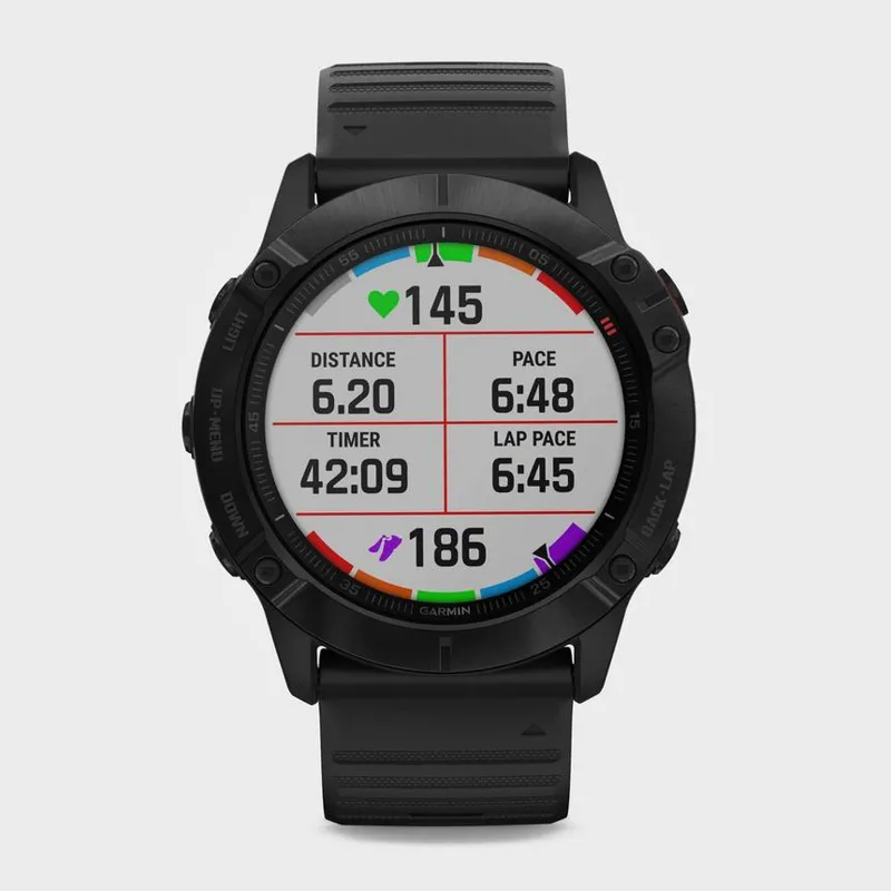 Garmin Fenix 6X Pro Preimum GPS Multipsort Watch in Black-1