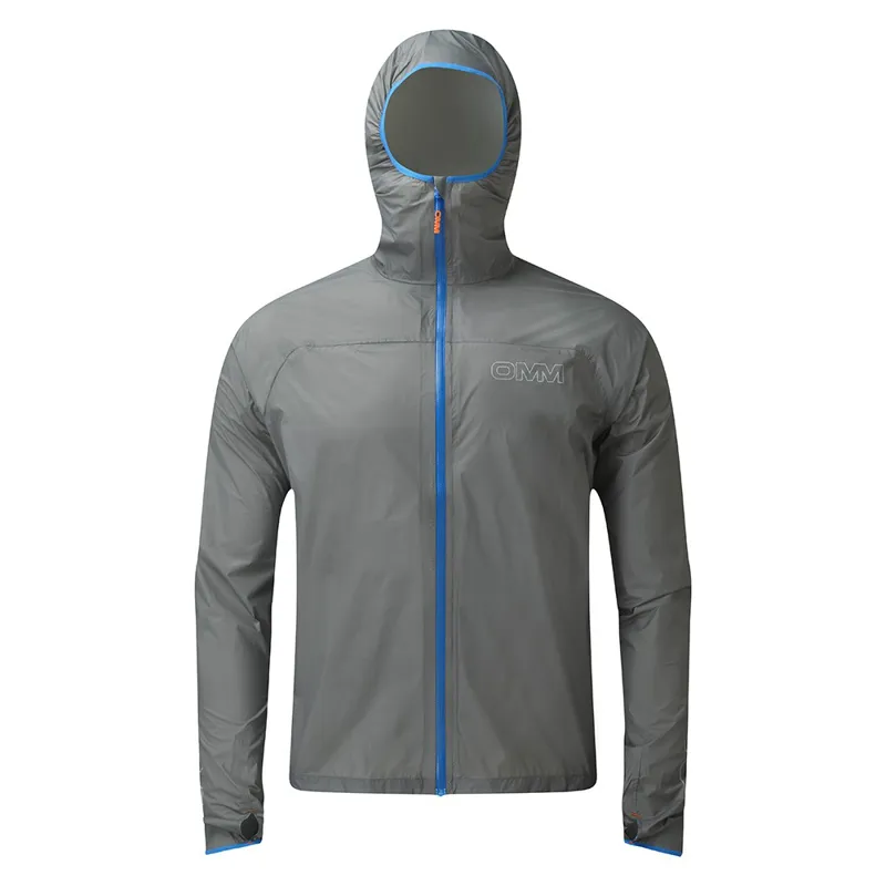 2018 OMM Halo Waterproof Running Jacket Mens in Grey-1