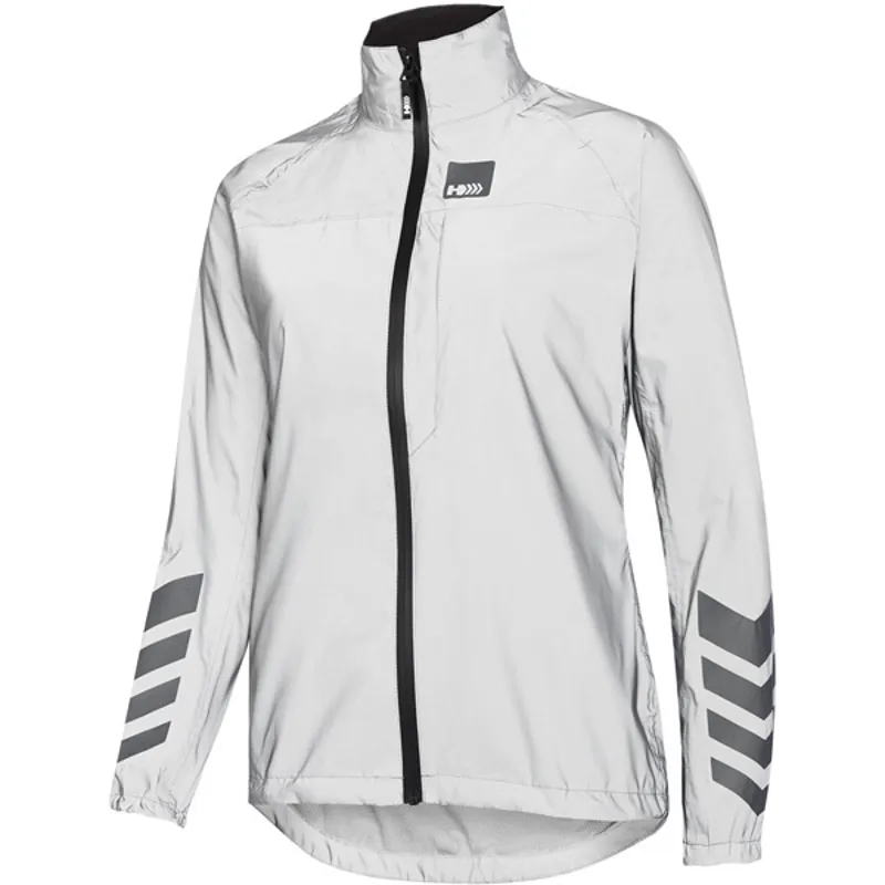 Hump Reflective Shine Jacket Womens Silver