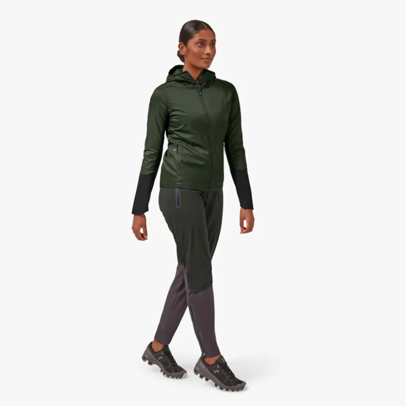 On Running Insulator Jacket Womens Ivy/Black-1