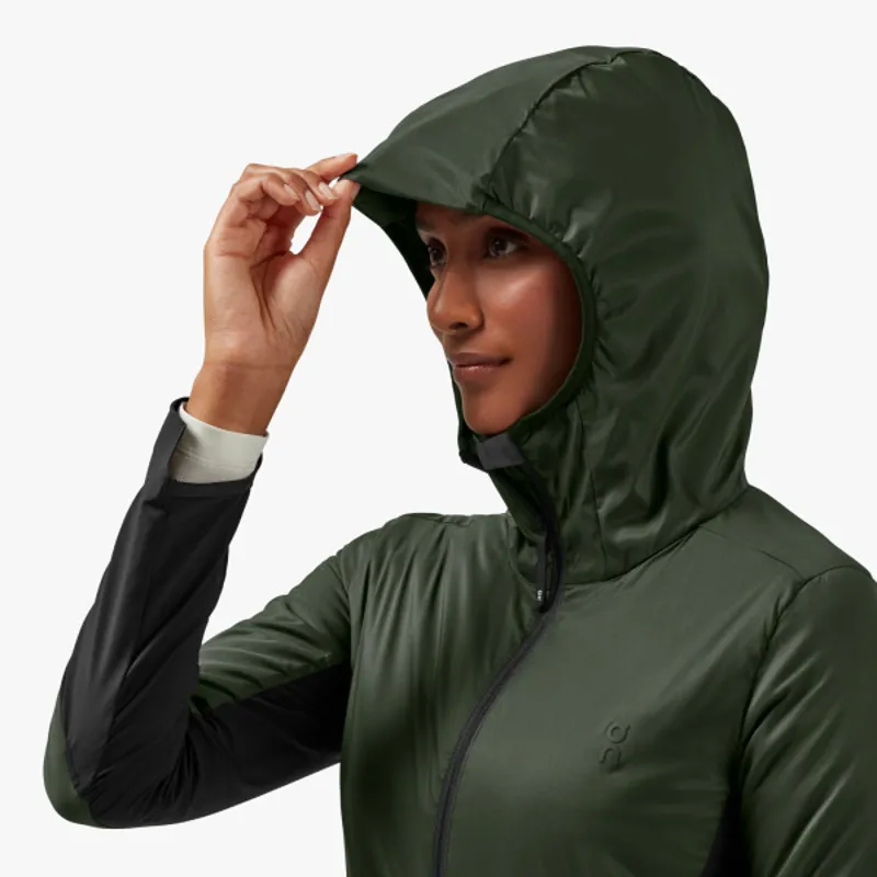 On Running Insulator Jacket Womens Ivy/Black-4