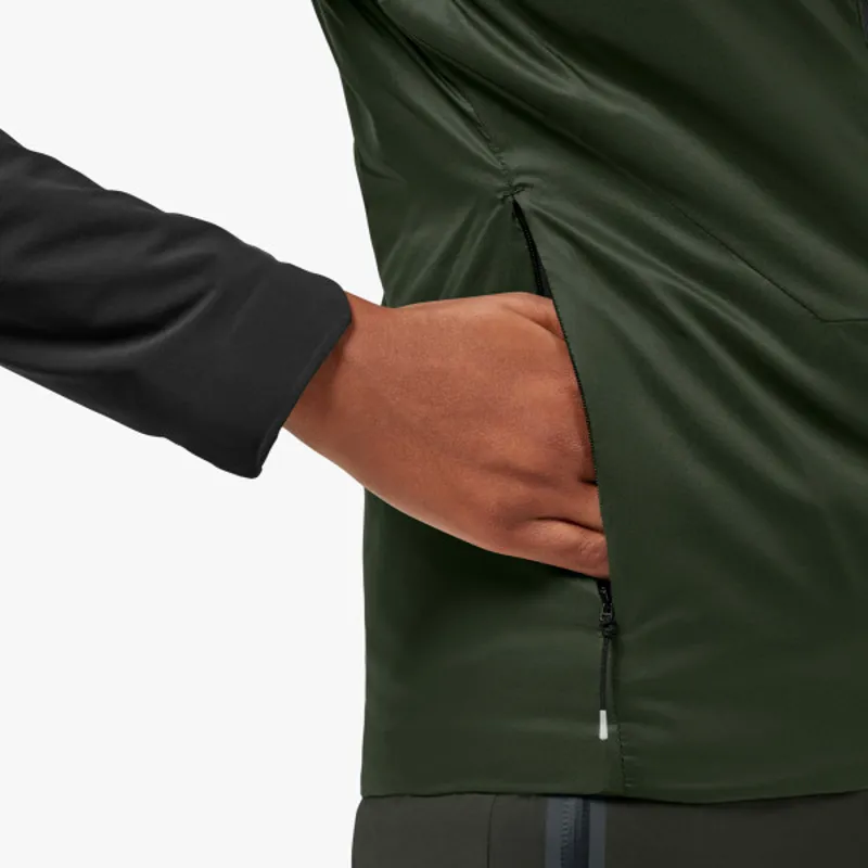 On Running Insulator Jacket Womens Ivy/Black-6