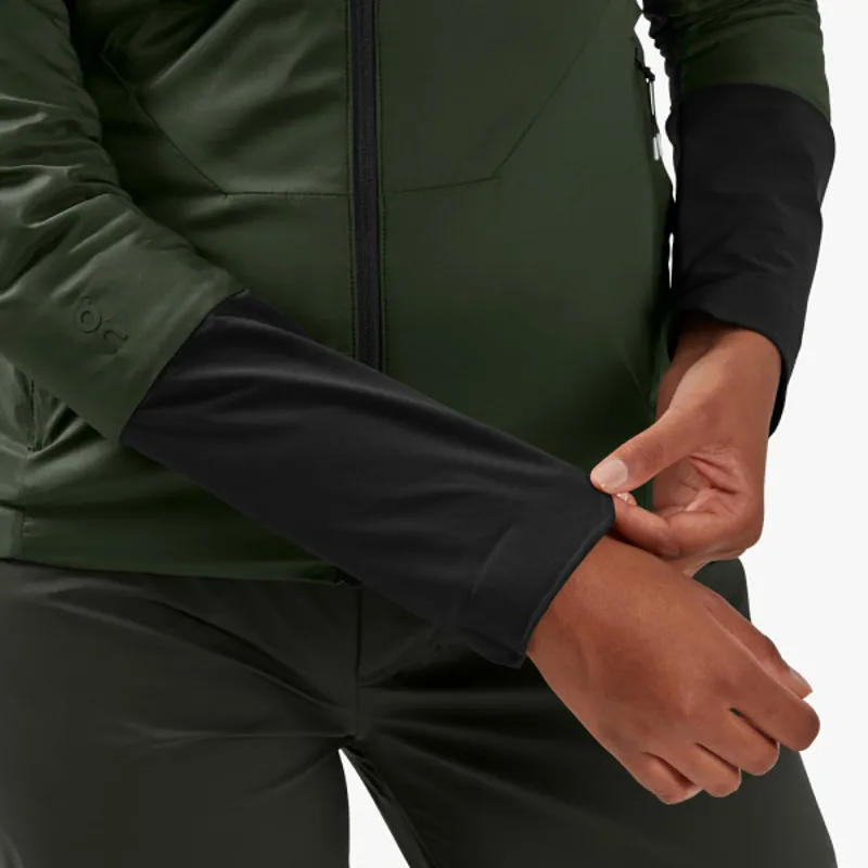 On Running Insulator Jacket Womens Ivy/Black-8