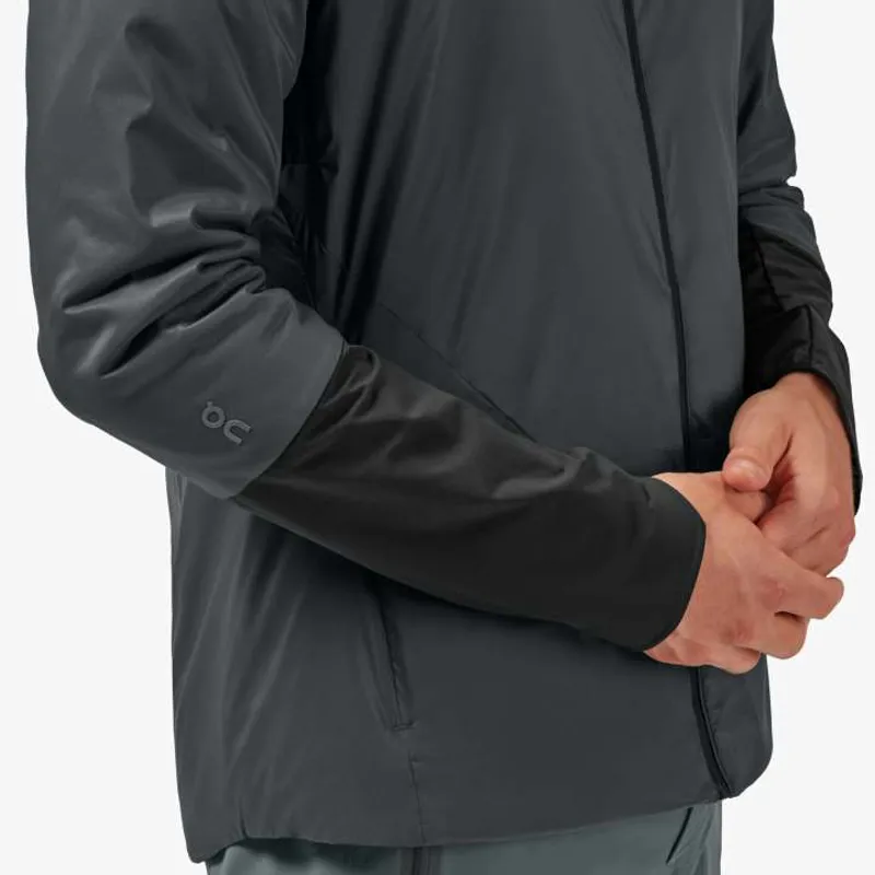 On Running Insulator Jacket Mens Shadow/Black-9