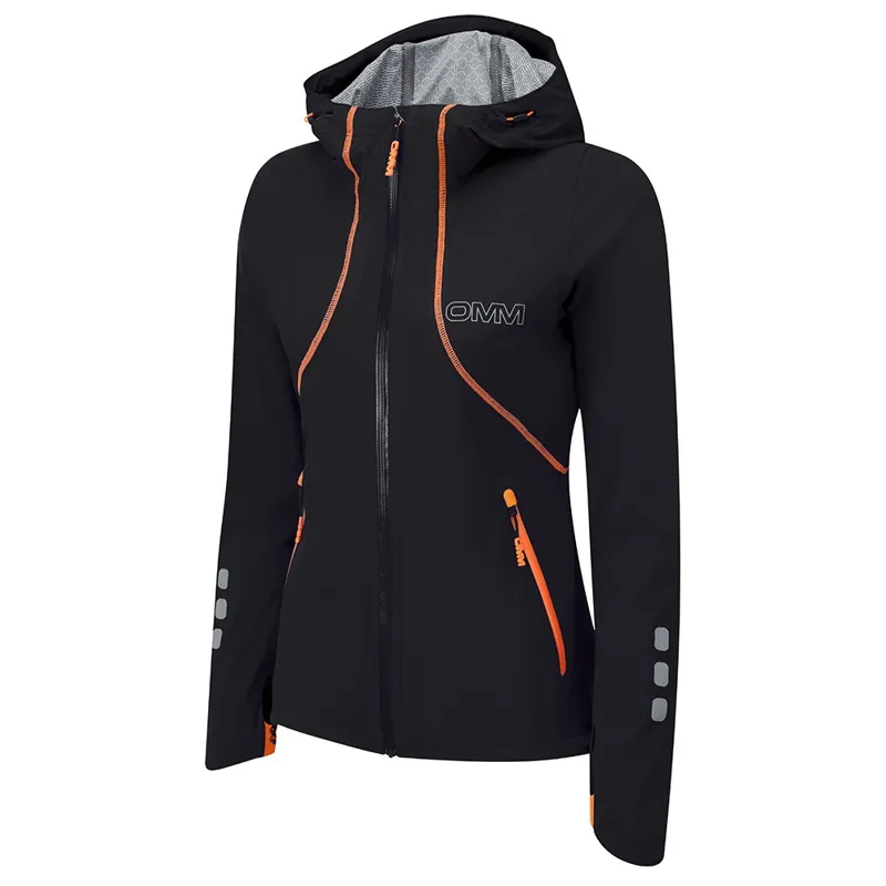 2017 OMM Kamleika II Running Jacket Womens Black/Orange