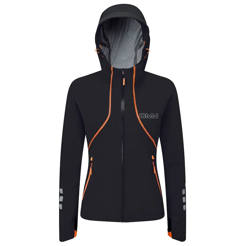 2017 OMM Kamleika II Running Jacket Womens Black/Orange-2