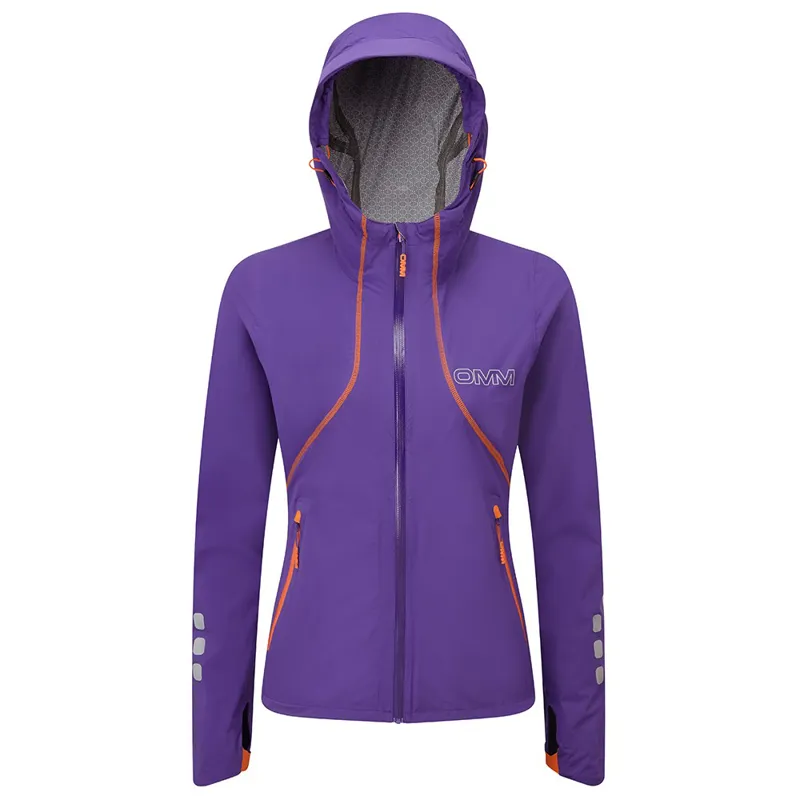 2017 OMM Kamleika Waterproof Running Jacket Womens in Purple-1