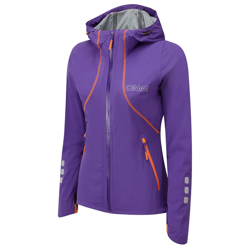 2017 OMM Kamleika Waterproof Running Jacket Womens in Purple-2