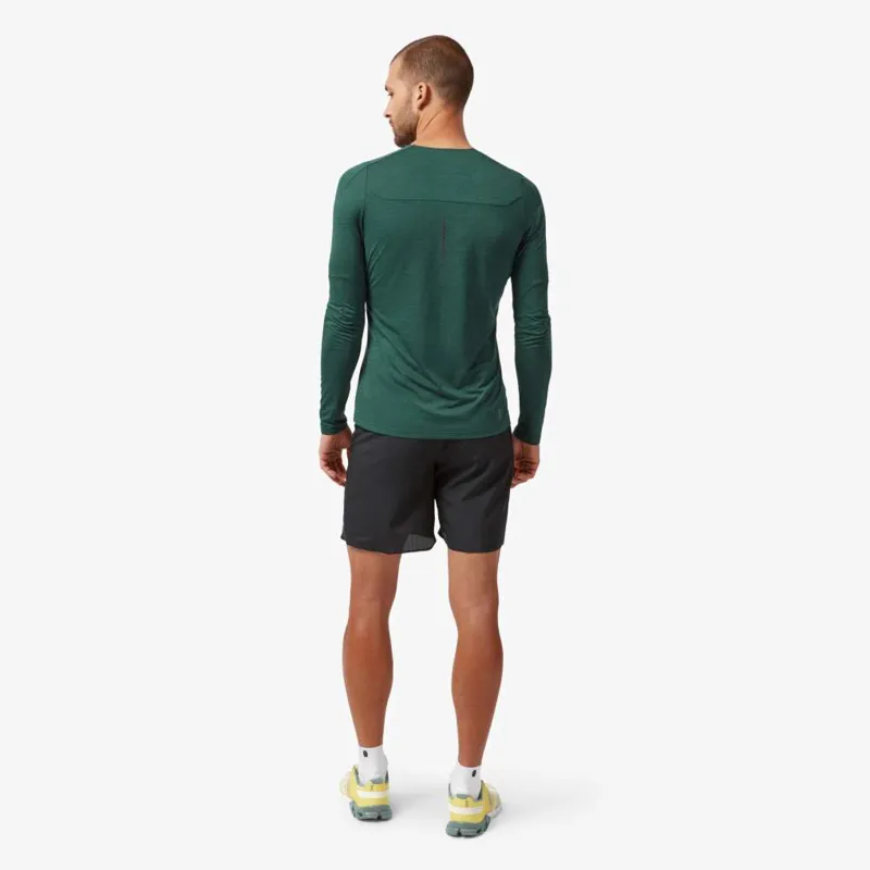 On Men's Lightweight Running Shorts in Black-2