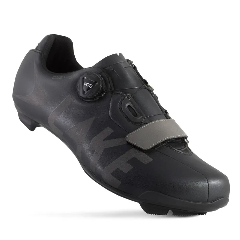Lake CXZ176 Winter Cycling Road Shoes in black
