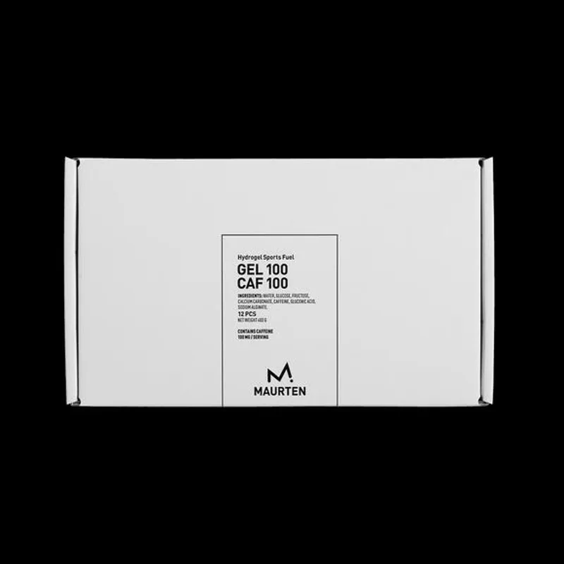 2019 Maurten Gel 100 Caf 100 Box of 12 Energy Gels-1