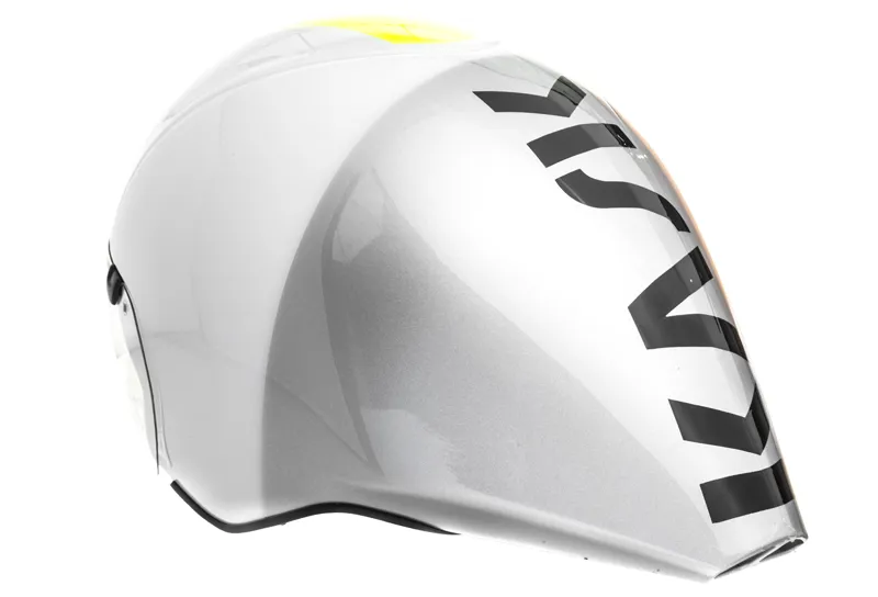 2018 Kask Mistral Time Trial Helmet White/Silver-2