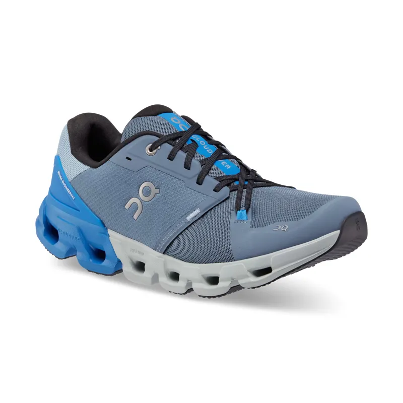 On Running Cloudflyer 4 Mens running shoe in Metal/Lapis-5