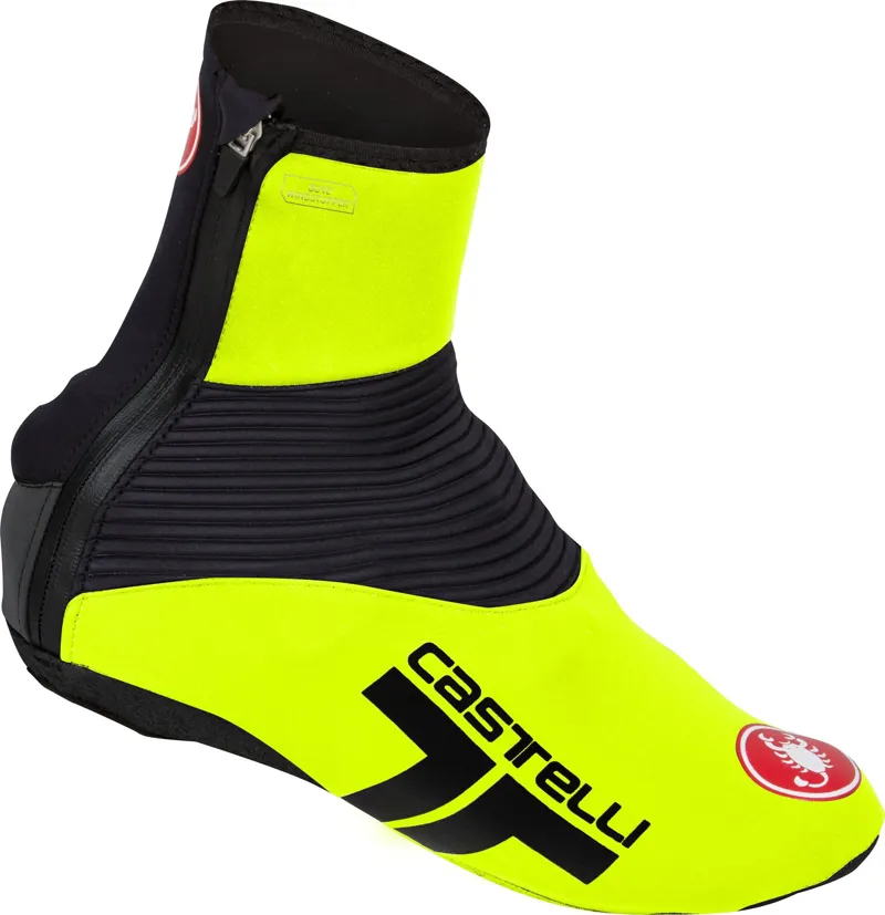 Castelli Narcisista 2 Winter Shoecover in Yellow/Black