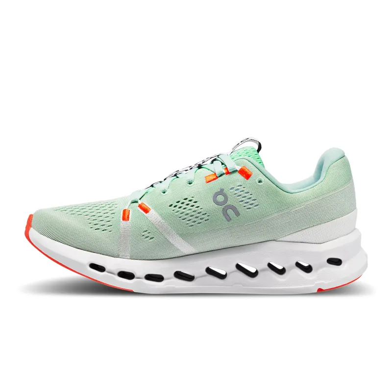 On Running Cloudsurfer 7 Womens running shoe in Creek/White-3