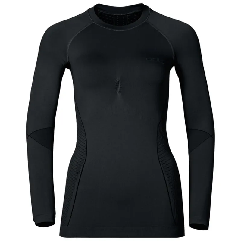 Odlo Evolution Warm Long Sleeve Baselayer Womens Black