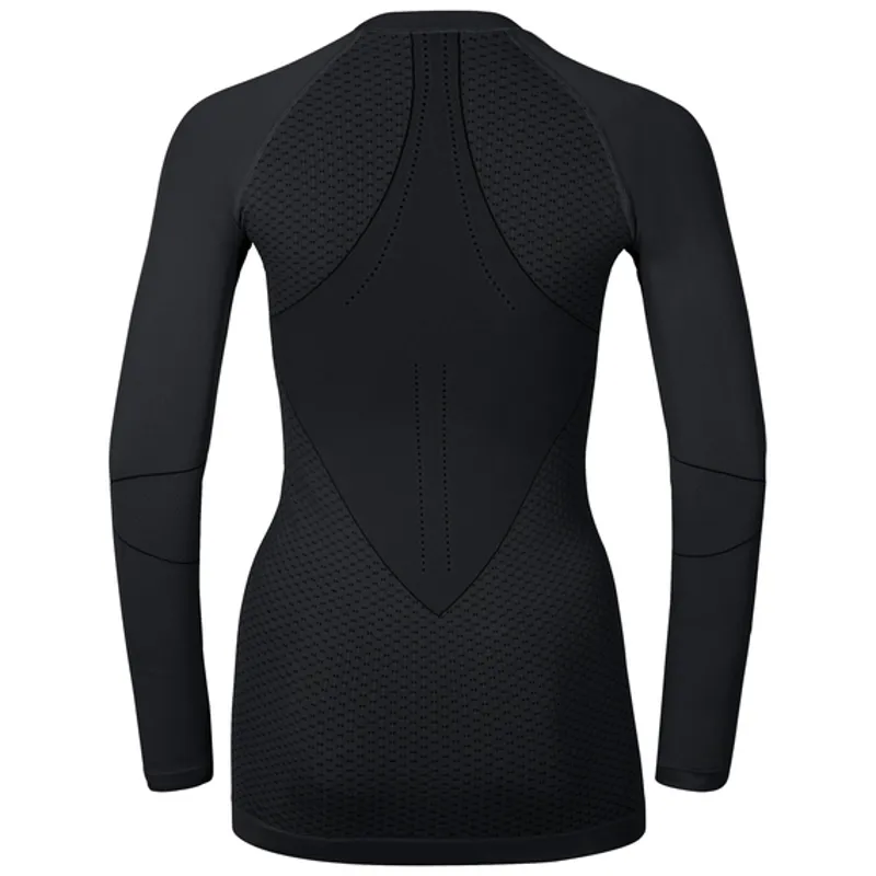 Odlo Evolution Warm Long Sleeve Baselayer Womens Black-1