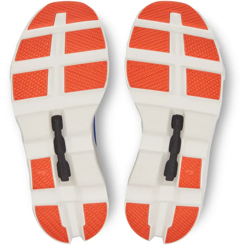 On Running Cloudmonster Womens Running Shoes in Frost/Cobalt-2