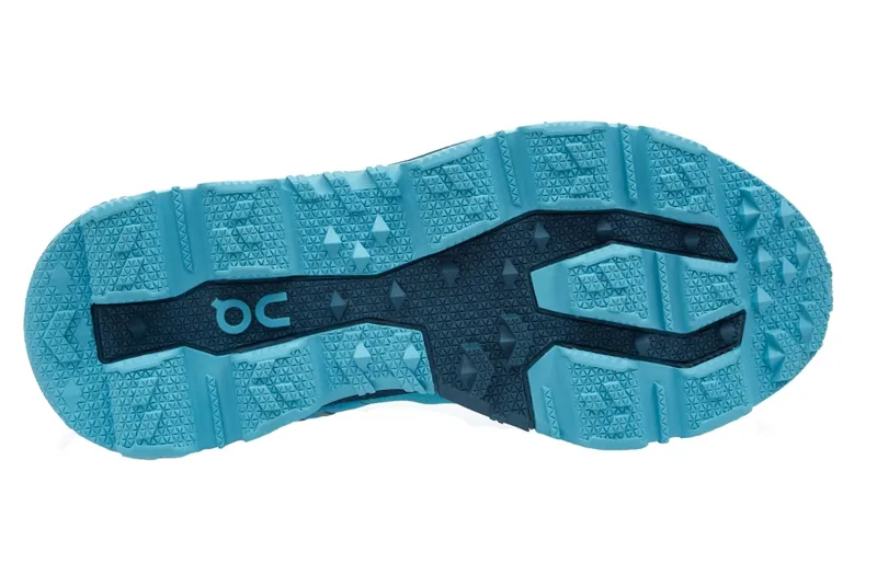 On Running Cloudventure Womens Trail Running Shoe in Horizon/Sulphur-1