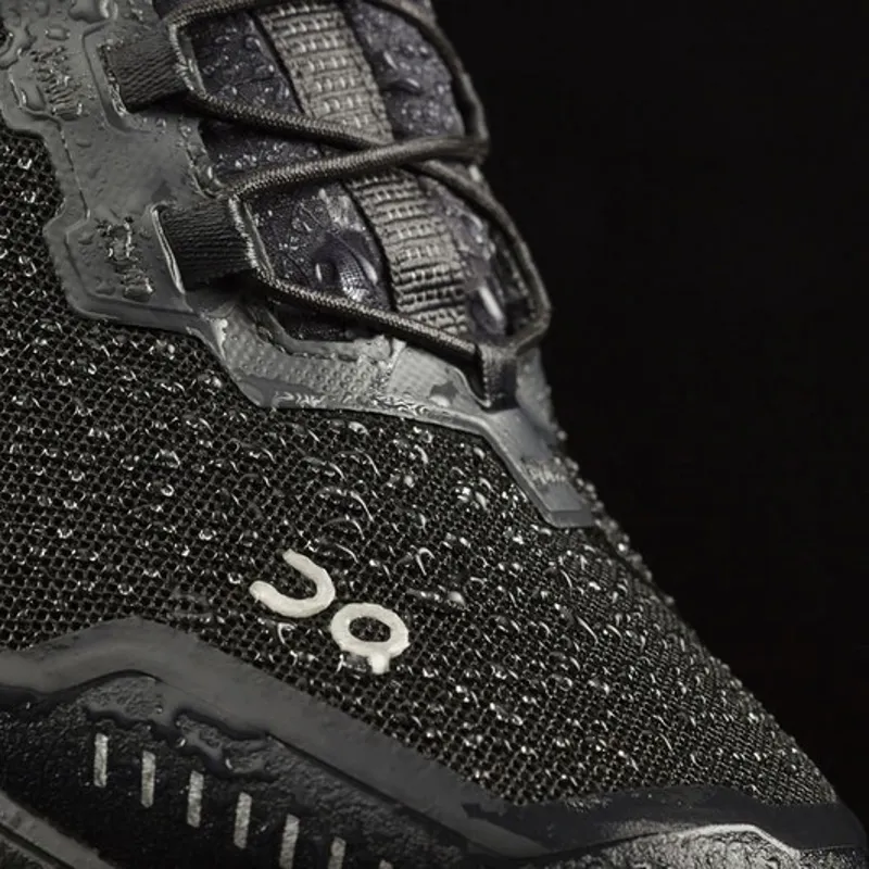 On Running Cloudventure Waterproof Womens Trail Shoe in Black-2