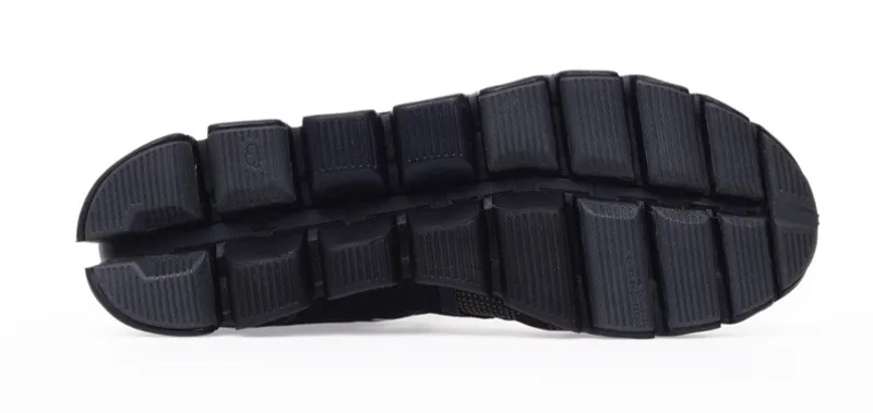 On Running Cloud X Mens Shoe in Black/Asphalt-1