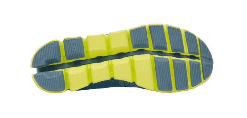 On Running Cloud X Womens Shoe in Niagra/Lime-1