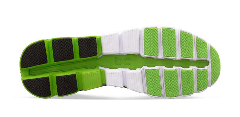 2018 On Running Cloudflow Mens Shoe in Moss/Lime-1