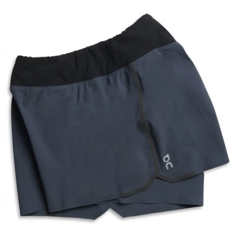 2017 On Running Shorts Womens Navy/Black