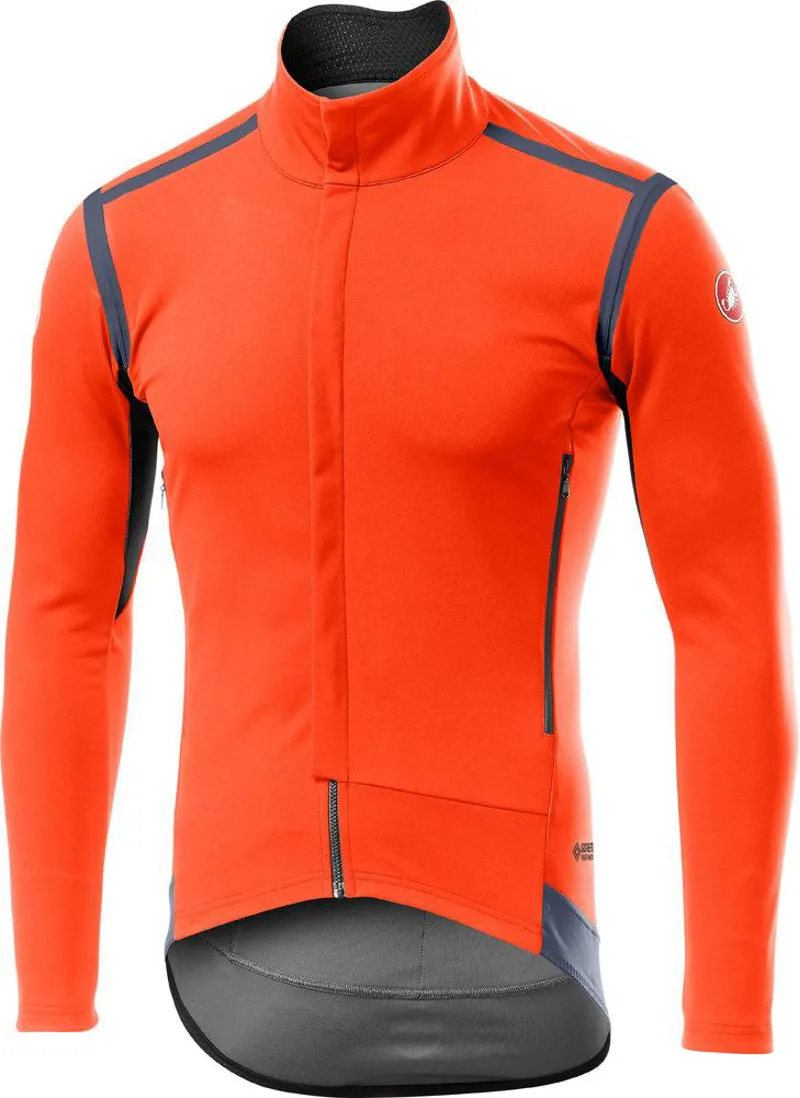 2019 Castelli Perfetto RoS Long Sleeve Mens Orange