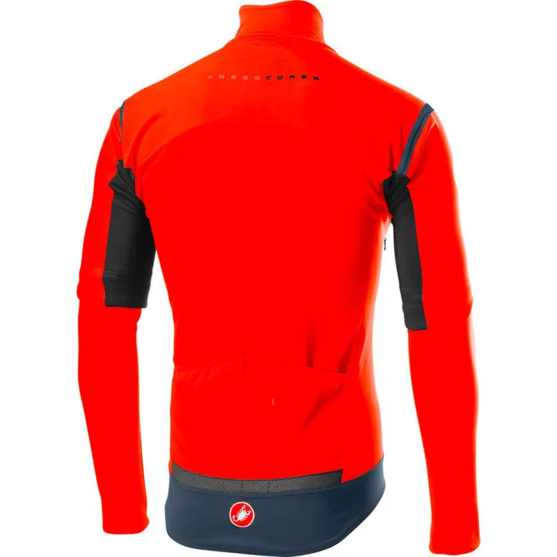 2019 Castelli Perfetto RoS Long Sleeve Mens Orange-1