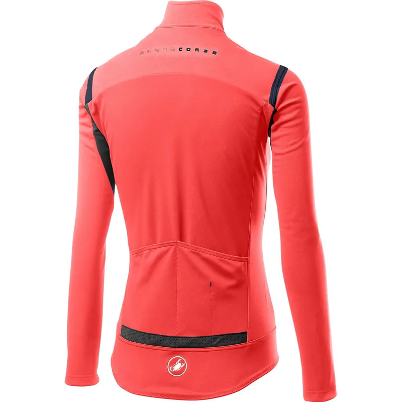 2019 Castelli Perfetto RoS Long Sleeve Womens in Brilliant Pink-1