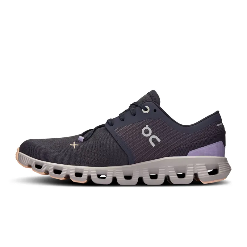 On Cloud X 3 Womens shoe in Iron/Fade-3