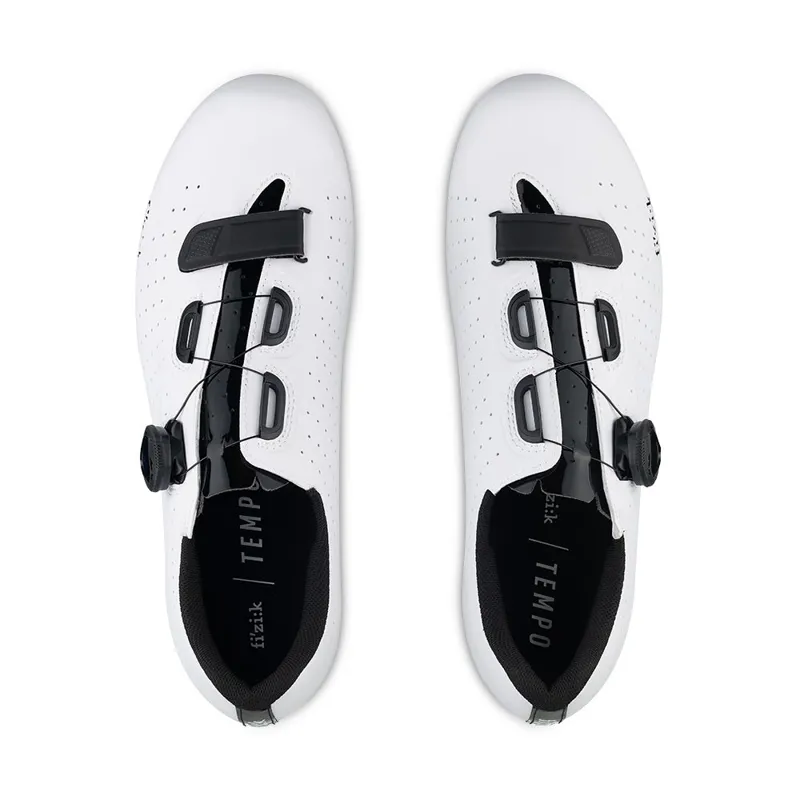 2018 Fizik R5 Overcurve Road Cycling Shoe in Black/White-1