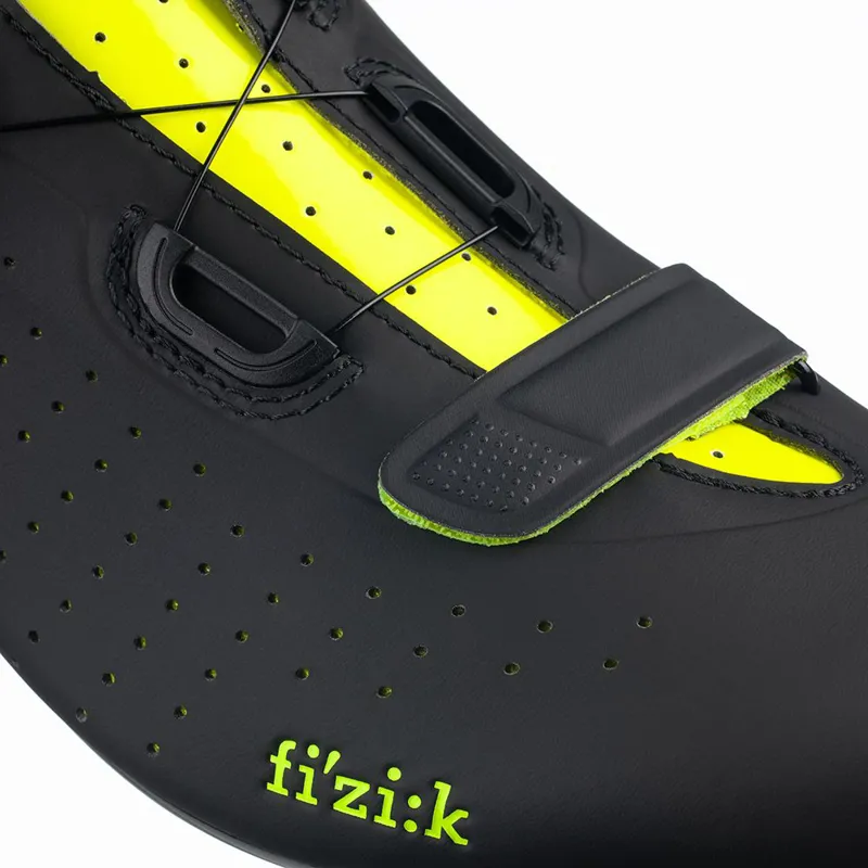 2018 Fizik R5 Overcurve Road Cycling Shoe in Black/Yellow-5