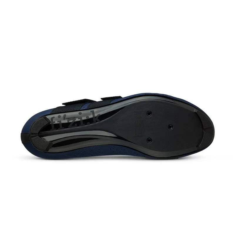 2018 Fizik R5 Powerstrap Road Cycling Shoe in Navy/Black-2