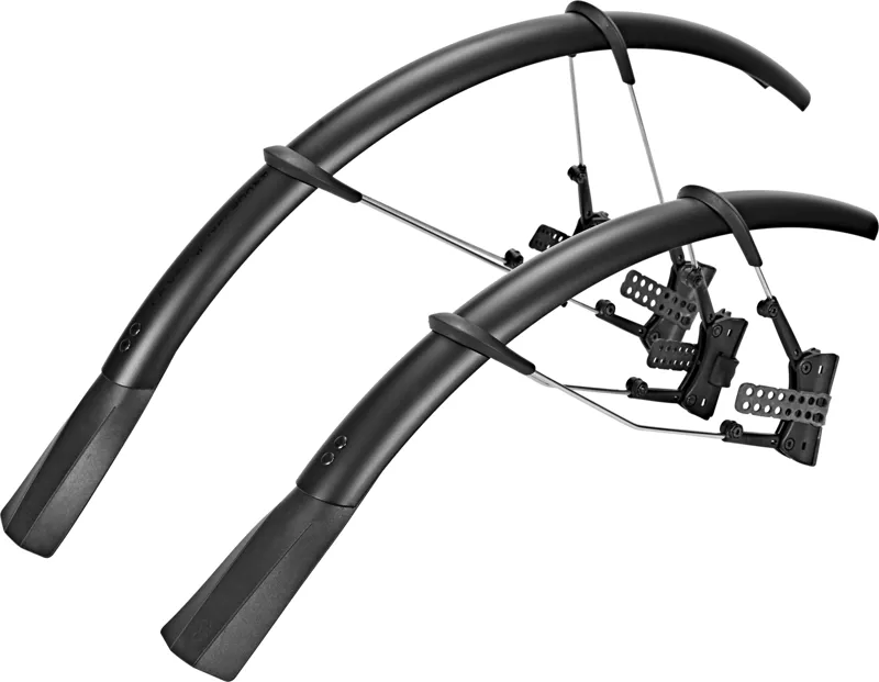 SKS Raceblade Pro XL Stealth Series Mudguard Set in Matt Black
