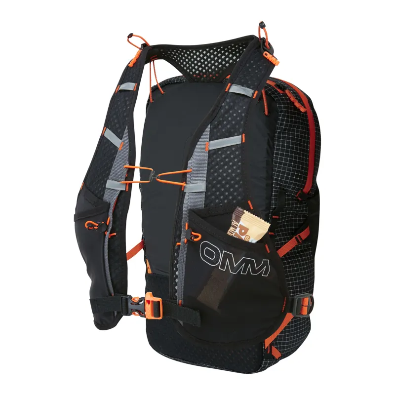 2021 OMM Phantom 12- Litre Running Bag Black/Orange-1