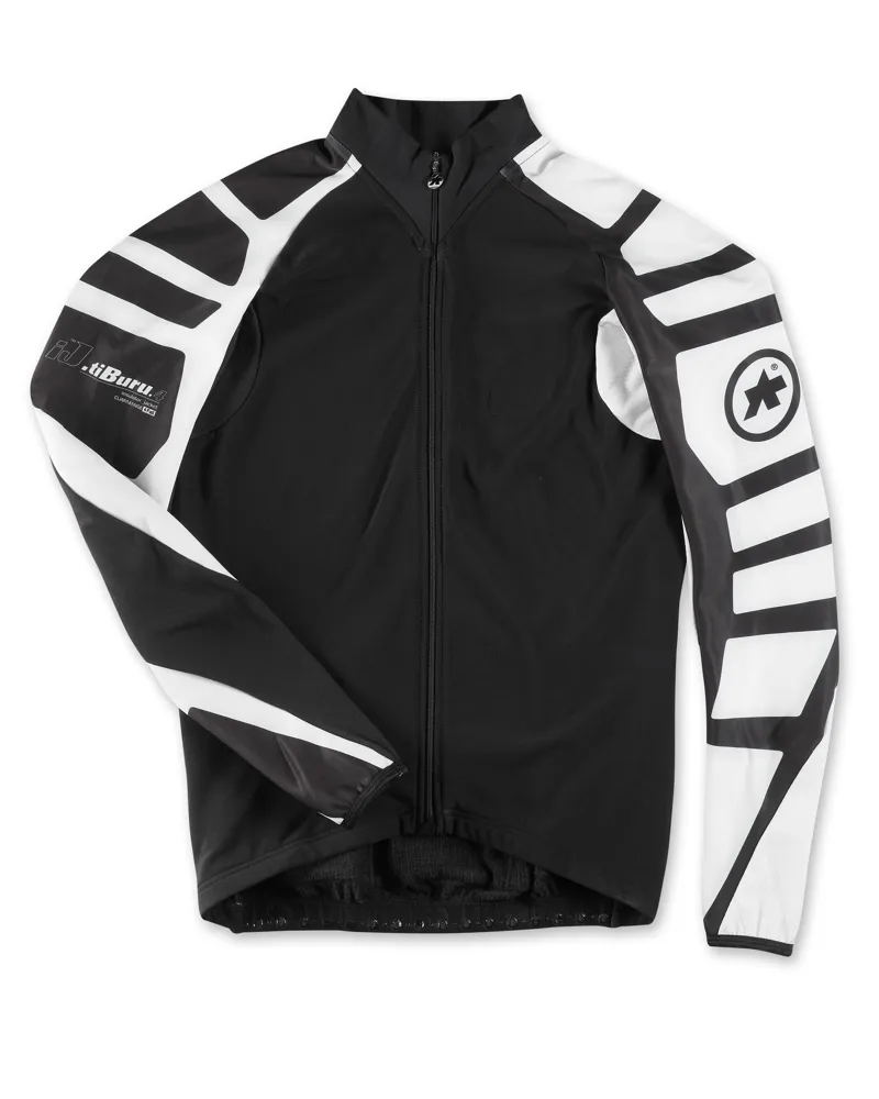 Assos iJ.tiburu.4 Long Sleeve Jersey Mens Black/White Large