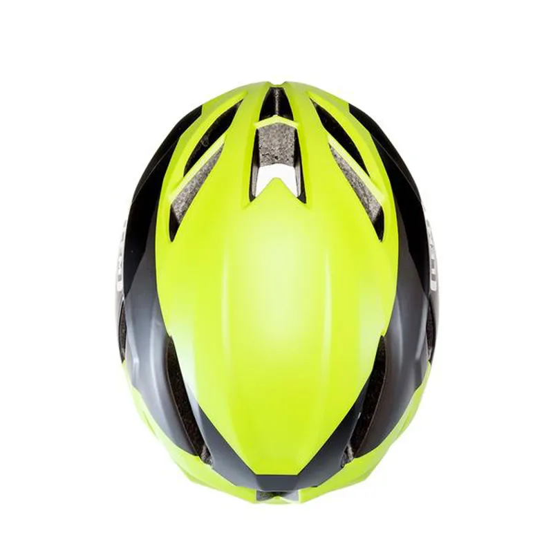 2019 LEM Volata Road Cycling Helmet Black/Fluorescent Yellow-3