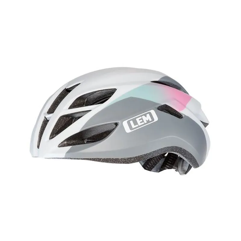 2019 LEM Volata Road Cycling Helmet White/Multi Coloured