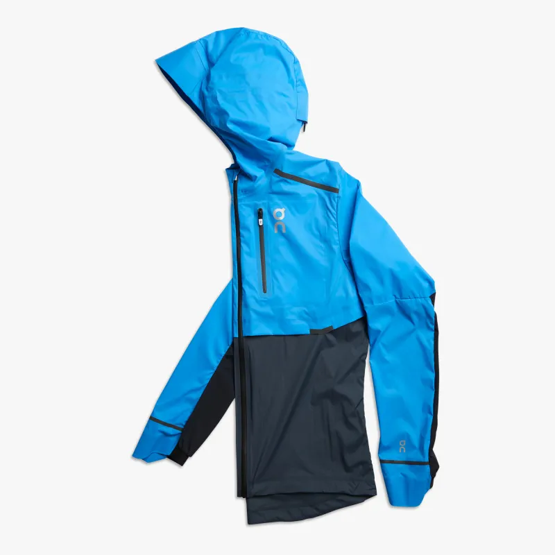 2019 On Running Weather Jacket Mens Malibu/Navy