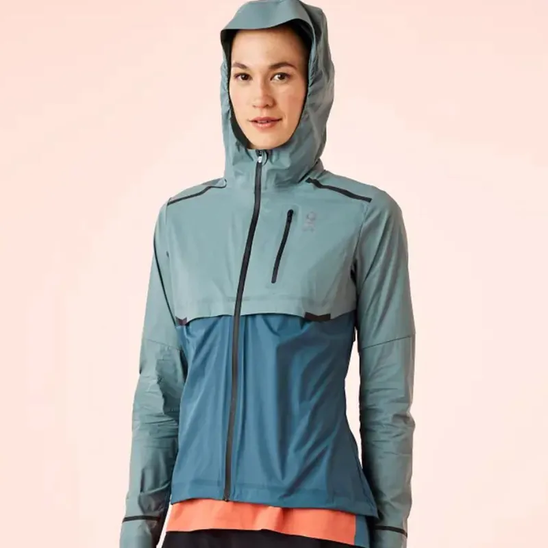 2019 On Running Weather Jacket Womens Sea/Storm-3