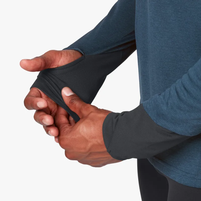 On Running Weather Shirt Mens Navy-4