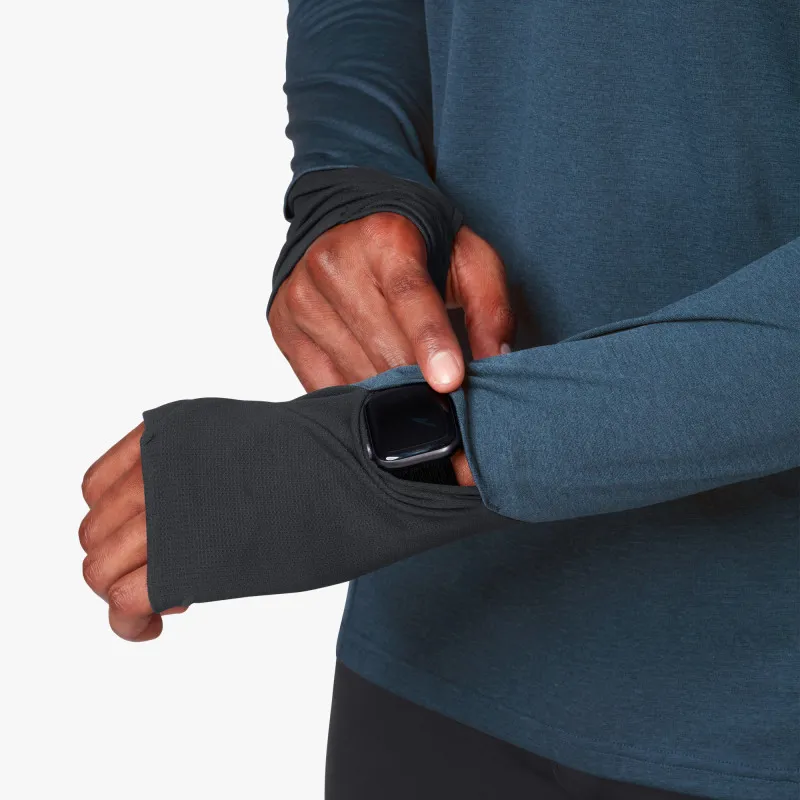 On Running Weather Shirt Mens Navy-5