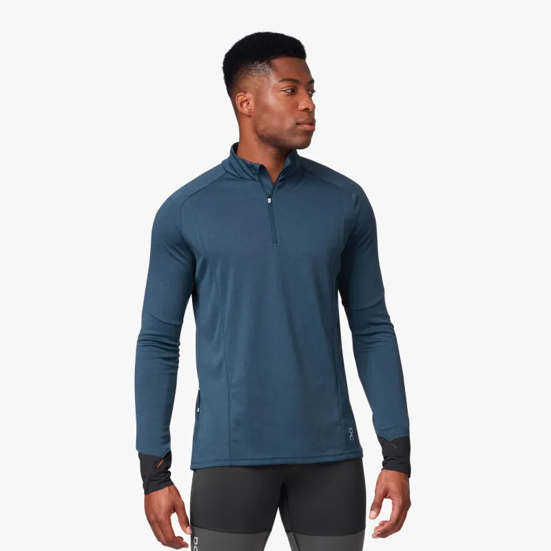 On Running Weather Shirt Mens Navy